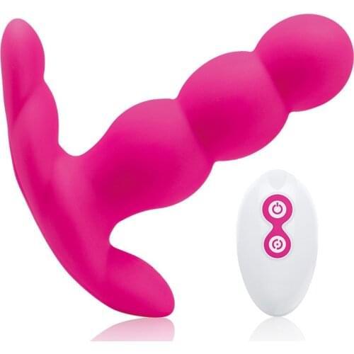 Wireless Remote Control Anal Pull Beads Vaginal Vibrators Anal Clitoris Stimulate G Spot Massage Vibrators For Woman Adults Toys