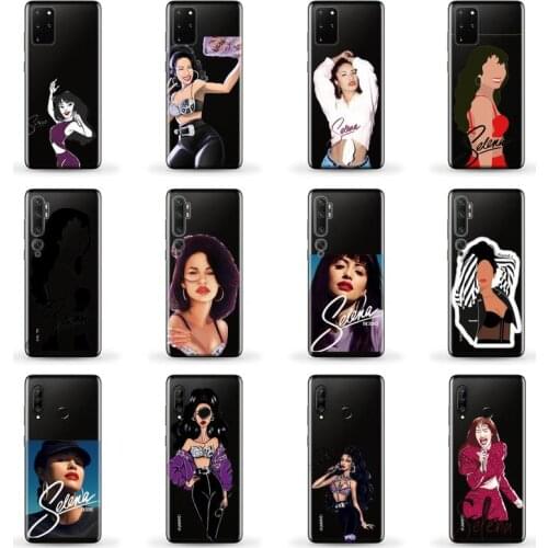 Selena quintanilla Phone Case for SAMSUNG A51 52 50 71 31 21 S ultra 20 fe plus XIAOMI redmi note 10 8 9 pro HUAWEI P30 40 lite
