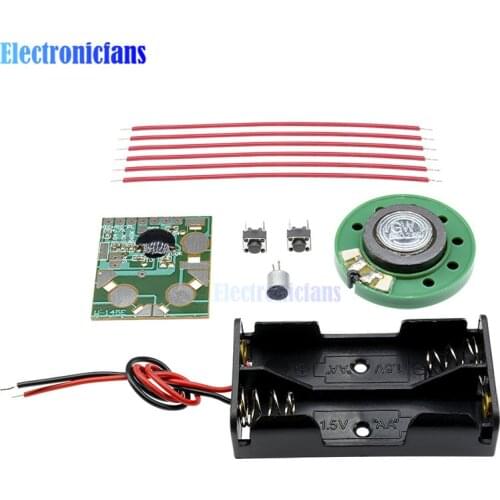 6S Digital Recording Voice IC Chip Sound Module Movement Recorder Record Pen Talking Music Greeting Card Gifts DIY Kit 3-4.5V