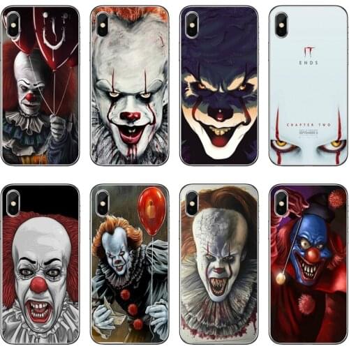 For LG G5 G6 G7 Q6 Q7 Q8 Q9 V30 X Power 2 3 Nokia 6 7 8 9 For OnePlus 3T 5T 6T cover case Pennywise The Clown Horror