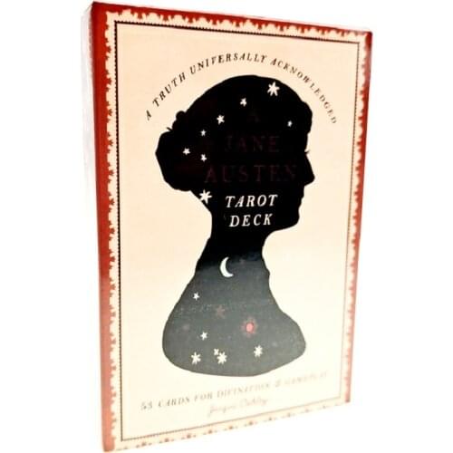 Jane Austen Tarot Deck Cards Full English Classic Board Games Cards Imaginative Oracle Divination Desk Game Tarot Cards With PDF