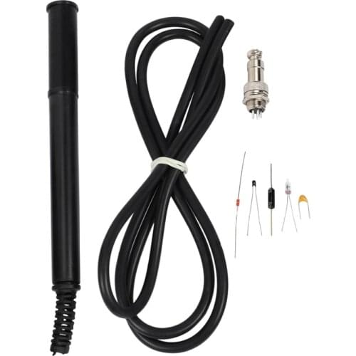 HLZS-QUECOO T12-P9 Plastic Soldering Iron Handle DIY Kits for STC/ OLED 952/951 MINI 942/941 5 Pin Station DIY Spare Parts