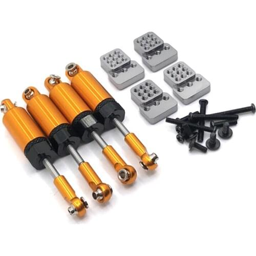MN WPL HL Feiyu JJRC 1/16 Remote Control Car Metal Upgrade Modified Parts Metal Shock Absorber Shock Frame
