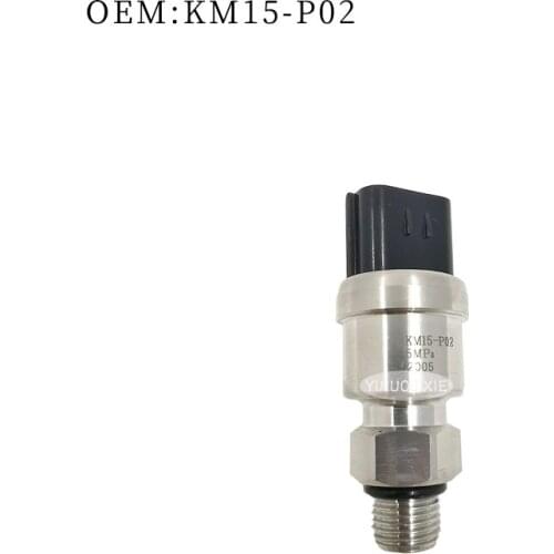 For Sumitomo excavator accessories SH200 / 210 hydraulic pump pressure switch low pressure 5MPa pressure sensor OE: KM15-P02