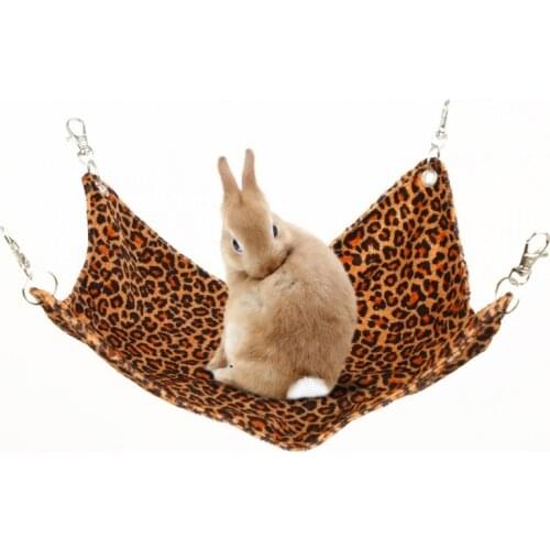 Pet Hammock Hamster Hang Mat Guinea Pig Chinchilla Rabbit Cage For Hamsters Pet Sleeping hammock Hanging Bed Accessories