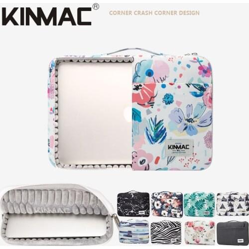 Shockproof Brand Kinmac Laptop Bag 12,13,14,15.6 Inch,Waterproof Lady Man Sleeve Case For MacBook Air Pro M1 Handbag PC Dropship