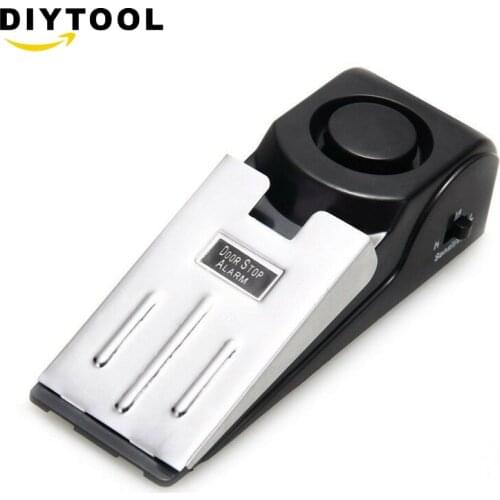 Door Stop Alarm Home Travel Security Portable System Safety Wedge Alert