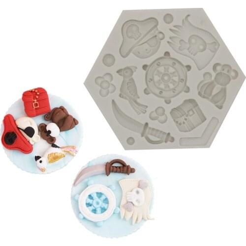 Fondant Silicone Mold Cup Cake Decoration Mold 17-125