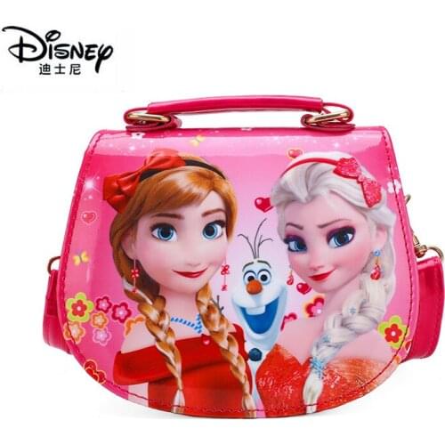 Disney Frozen Princess Shoulder Bag 2020 New Waterproof Girls Handbag Womens Fashion Cute Shopping Bags
