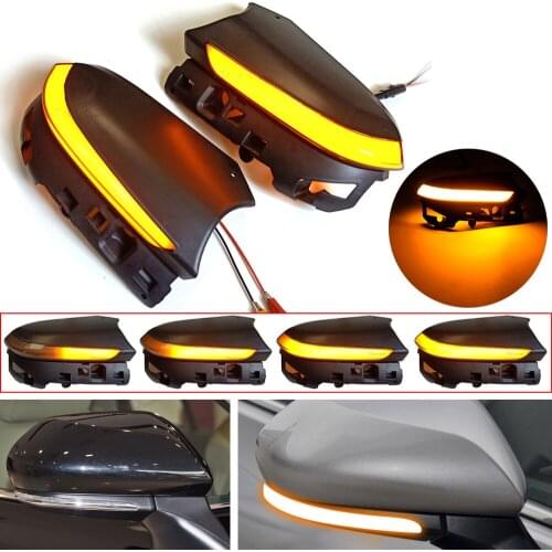 LED Turn Signal Light For Toyota Camry XV70 CHR Prius XW50 PHV Dynamic Blinker Rearview Mirror Sequential Indicator