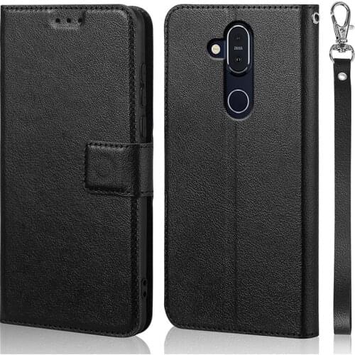 Shockproof magnetic Case for Nokia X7 Phone Case flip leather Case Mobile silicone Shell Cover with card slots