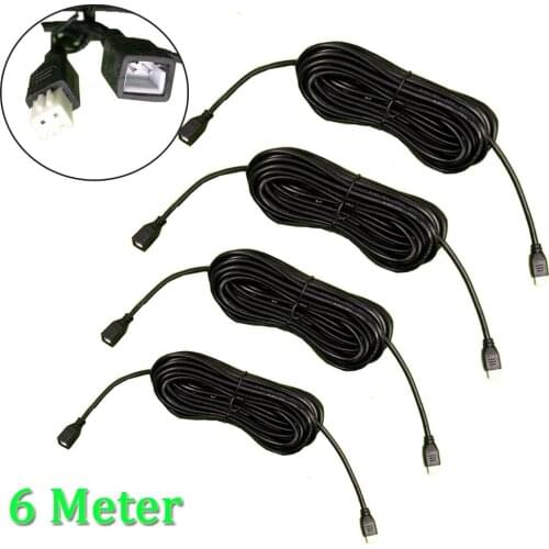 1M ,2.5M,3.5M,4M, 6M, 7.8M Waterproof Cables Reversing Radar Extend Extension Cables For Parking Sensors 2pcs/Lots 4pcs/Lots