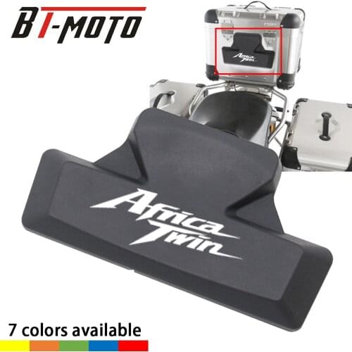 For HONDA Africa Twin CRF1000L CRF1100L CRF 1000L 1100L New Motorcycle Seat Back Rubber Passenger Backrest Rear Trunk 3M Sticker