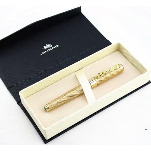 Luxury Gift Pen Set Jinhao 1200 High Quality Dragon Rollerball Pen with Original Case Metal Ballpoint Pens for Christmas Gift