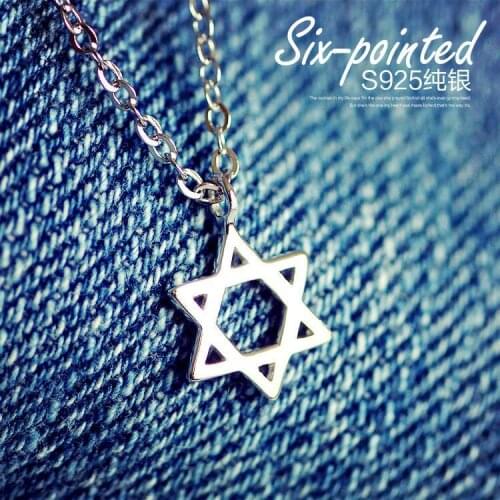 Vintage Star David Choker Necklace For Women Long Chains Statement Necklace 2021 New Trendy Jewelry Gift