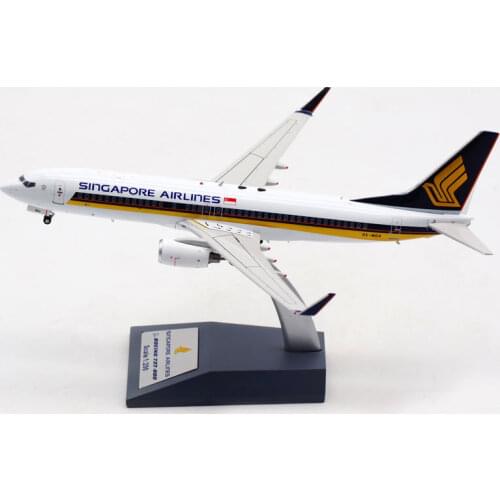 1:200 Scale B737-800 9V-MGA Planes Model Airplanes Singapore Airlines Alloy Aircraft Plane collectible model collection