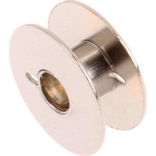 10PCS/set Stainless Steel Metal Bobbins Spool Sewing Craft Tool Sewing Machine Bobbins Spool For Brother Janome Singer