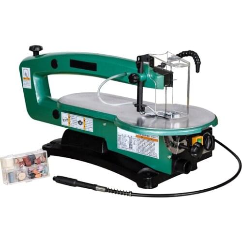 18 Inch Section Stepless Speed Wire Saw Machine Pull flower Saw Jig Saw Table Saw Home Hand Saw Pull Flower Saw 220V Power Tools