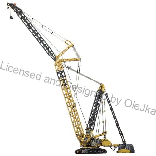 3846Pcs MOC-39663 RC Crane Model 2020 LR 11000 Crane Bricks Toy with 10 Motors (Licensed and Designed by OleJka)-Dynamic Version