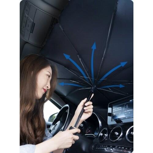 GY Auto Abat Vent Umbrella Sun Protection Thermal Insulation Car Front Window Windshield for Parking