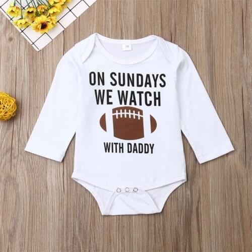 Newborn Baby Boys Long Sleeve Bodysuits Jumpsuit Lettre Printed Cotton Soft Casual Autumn Baby Clothes Outfit