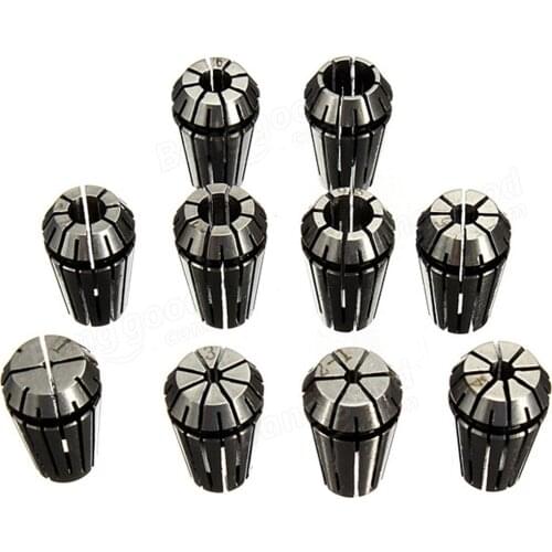 CNC ER16 tool holder collets 1mm to 10mm Chuck Collet Spring Collet Set For CNC Milling Lathe Tool