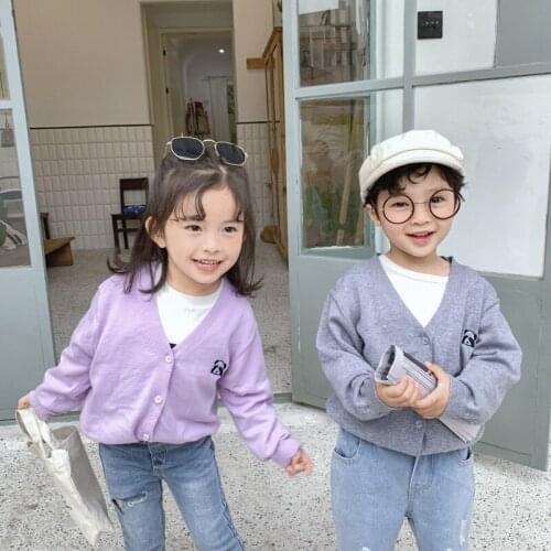 2 3 4 5 6 Years Kids Sweaters Spring Autumn High Quality Knitted Sweater for Girl Toddler Boys Clothing New Arrival Child Jacket