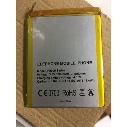 Jinsuli 3000mAh New Original Backup Elephone P9000 P9000 Lite Battery For Elephone P9000 P9000 Lite Smart Mobile Phone