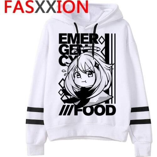 Kawaii Genshin Impact Graphic Hoodies Men Funny Harajuku Cartoon Streetwear Anime Unisex Tops Winter Keqing Sweatshirts Male