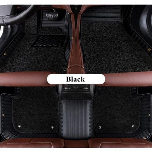 Best quality! Custom special car floor mats for Mercedes Benz C 180 200 250 300 S205 2020-2014 durable two layers car carpets