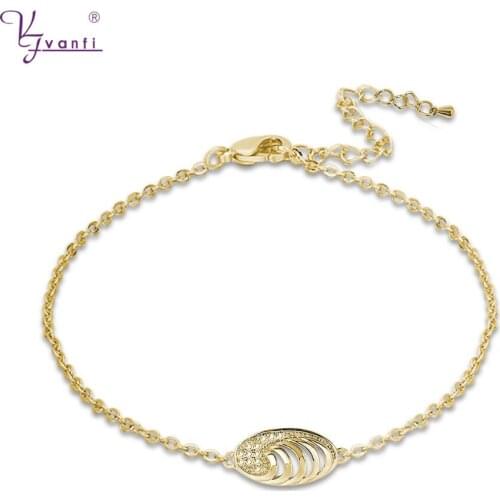 New Style Women Best Friend Gold/Silver Plated Bracelet Dainty Cute Shiny Bracelets For Women Gift