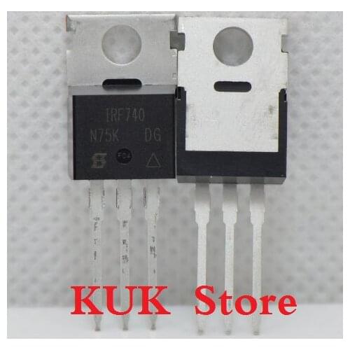 Real 100% Original NEW IRF740 IRF740PBF MOSFET 400V 10A TO-220 10PCS/LOT