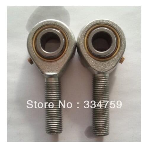 1/2 Inch size 0.5 inch(12.7mm) Male thread, Right hand Rod Ends Rod End threaded end joint bearing POSB8 POSB8EC