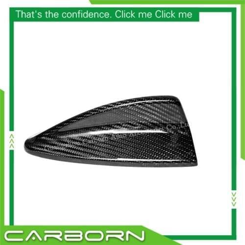 For BMW 3 series E90 E92/M Series M3 E90 E9X 2009-2012 Add on Style Shark Fin Shape Carbon Fiber Antenna Cover