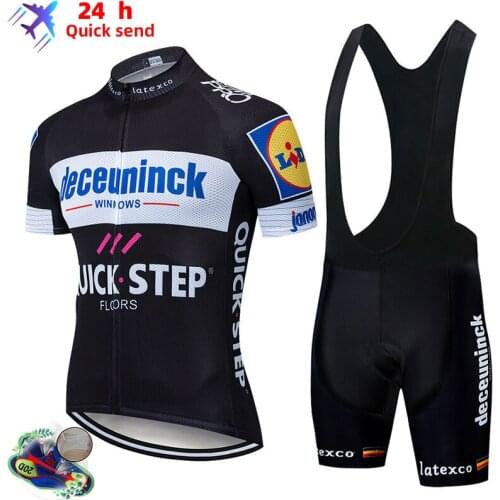 2021 Summer Cycling Jersey men Set Short Sleeve bike mtb Breathable Racing Sport Bicycle clothing culotte ciclismo hombre#21