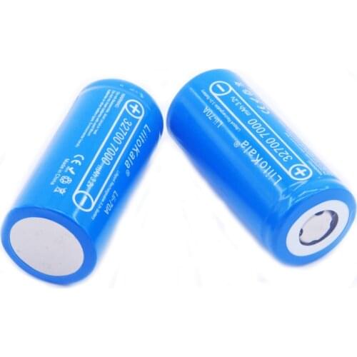 50pcs liitoKala 32700 3.2v 7000mAh Lii-70A lifepo4 rechargeable battery cell LiFePO4 5C discharge battery