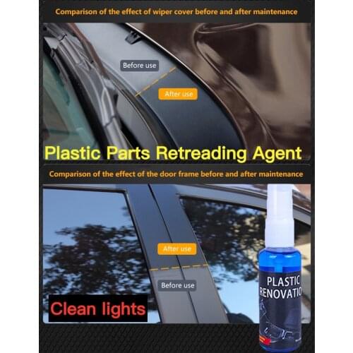 Automotive exterior Plastic Parts Retreading Agent Plastic Part Retreading Coating Paste Maintenance Car Cleaner