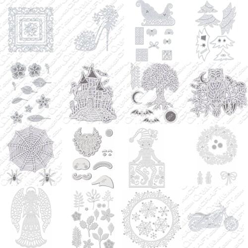 CH Arrival Christmas series Metal Cutting Dies Stencils for DIY Scrapbooking/photo Album stamps Decorative Embossing DIY Paper