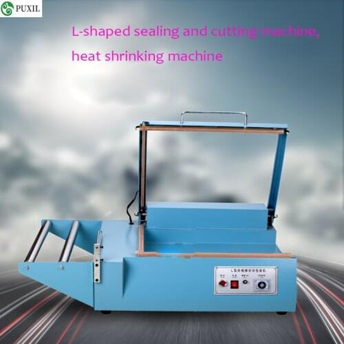 FQL-380 Shrink Film Packaging Sealing and Cutting Machine Electric Shrink Film Plastic Wrap Sealer L Sealing Packing Machine