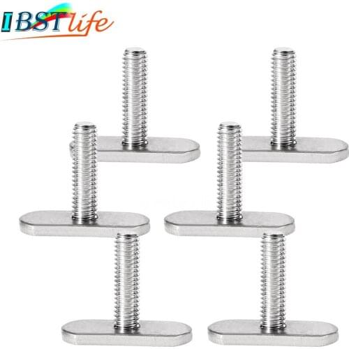 Outdoor Mini Water-Skiing Tool Stainless Steel 316 Kayak Screws Rail Track Nuts Canoe Boat Accessories Rails Bolts Fishing Parts