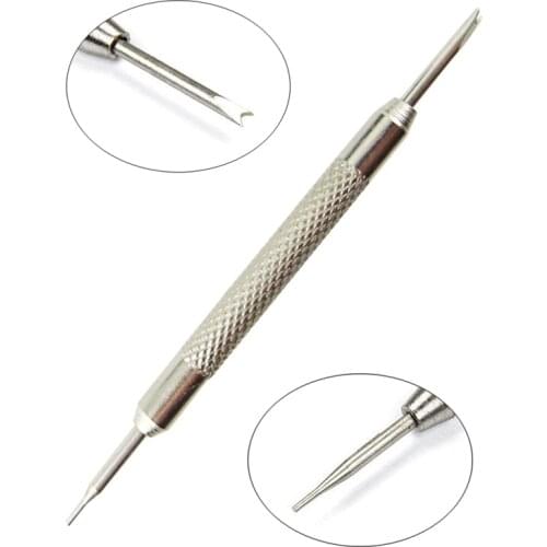 Double Tip Pins Tools Spring Bar Tools for Bracelet Watchband Opener Strap Replace Spring Bar Connecting Pin Remover Tool 1pcs