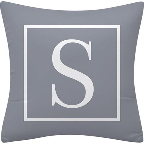 HOT SALE Words Cushion Cover Throw Pillow Case for Home Chair Sofa Decoration Square Pillowcases