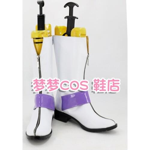 Ensemble Stars Ryuseital UNIT SONG 3RD Nagumo Tetora Purple Shoes Cosplay Long Boots Custom Made