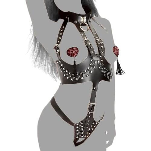 Cosplay sex adult slave games Fetish costumes womens sexy lingerie bondage neck collar Sex toys For Woman Erotic Accessories