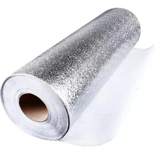 40x100cm Kitchen Oil-Proof Waterproof Sticker Backsplash Wall Sticker Aluminum Foil Kitchen Stove Cabinet Self Adhesive Sticker