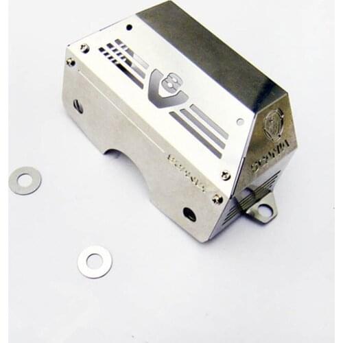 Rc car metal wave box decoration cover assembly for tamiya 1/14 scale R620 56323 R470 tractor trailer toys truck