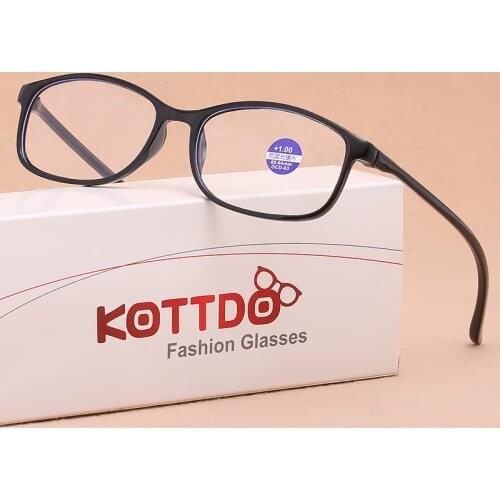 Classic Square Reading Glasses Women Reading Eyeglasses Men Presbyopia Computer Eyewear Hyperopia +1.0+1.5+2.0+2.5+3.0+3.5+4.0