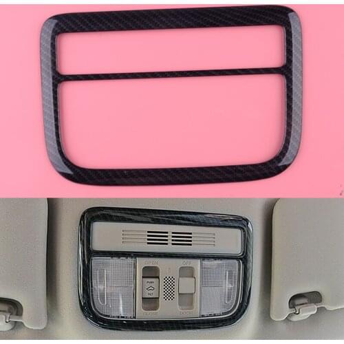 Plastic Front Interior Reading Light Lamp Cover Trim Fit For Honda Civic 10th Sedan Coupe Hatchback Type R 2017 2018 2019 2020