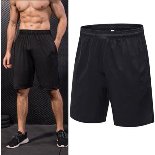 New Men Sports Shorts Slim Fit Elastic Quick-dry Breathable Short Sports Pants for Basketball Drop Shipping