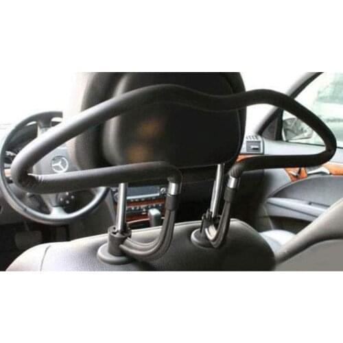 450*250MM Universal Soft Car Coat Hangers Back Seat Headrest Coat Clothes Hanger Jackets Suits Holder Rack Auto Supplies